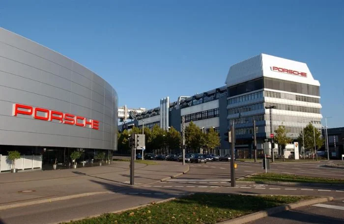 Sede de Porsche en Zuffenhausen Alemania