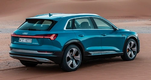 Exterior del Audi e-tron